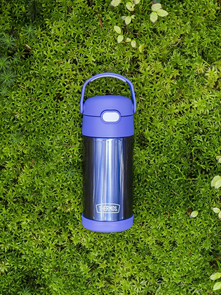 Thermos Funtainer Beverage Bottle With Pop-Up Straw Violet Thermos