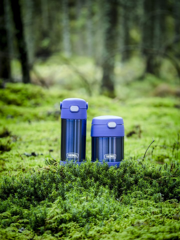 Thermos Funtainer Beverage Bottle With Pop-Up Straw Violet Thermos