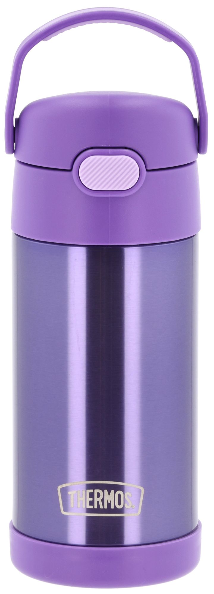 Thermos Funtainer Beverage Bottle With Pop-Up Straw Violet Thermos