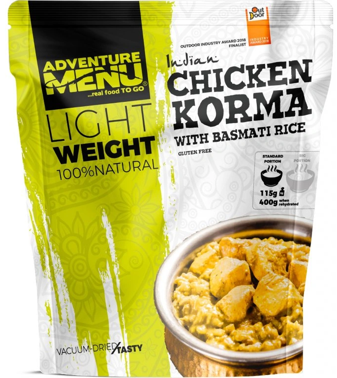 Adventure Menu Chicken Korma With Basmati Rice Nocolour Friluftsmat One size