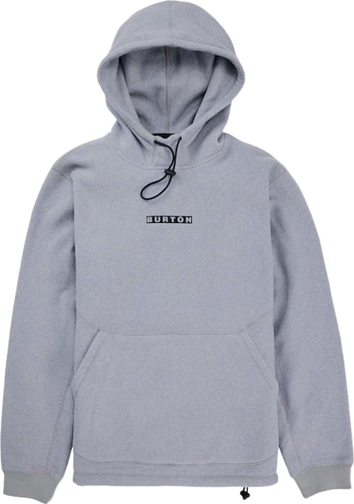 Burton Cinder Hooded Pullover Gray Heather Burton