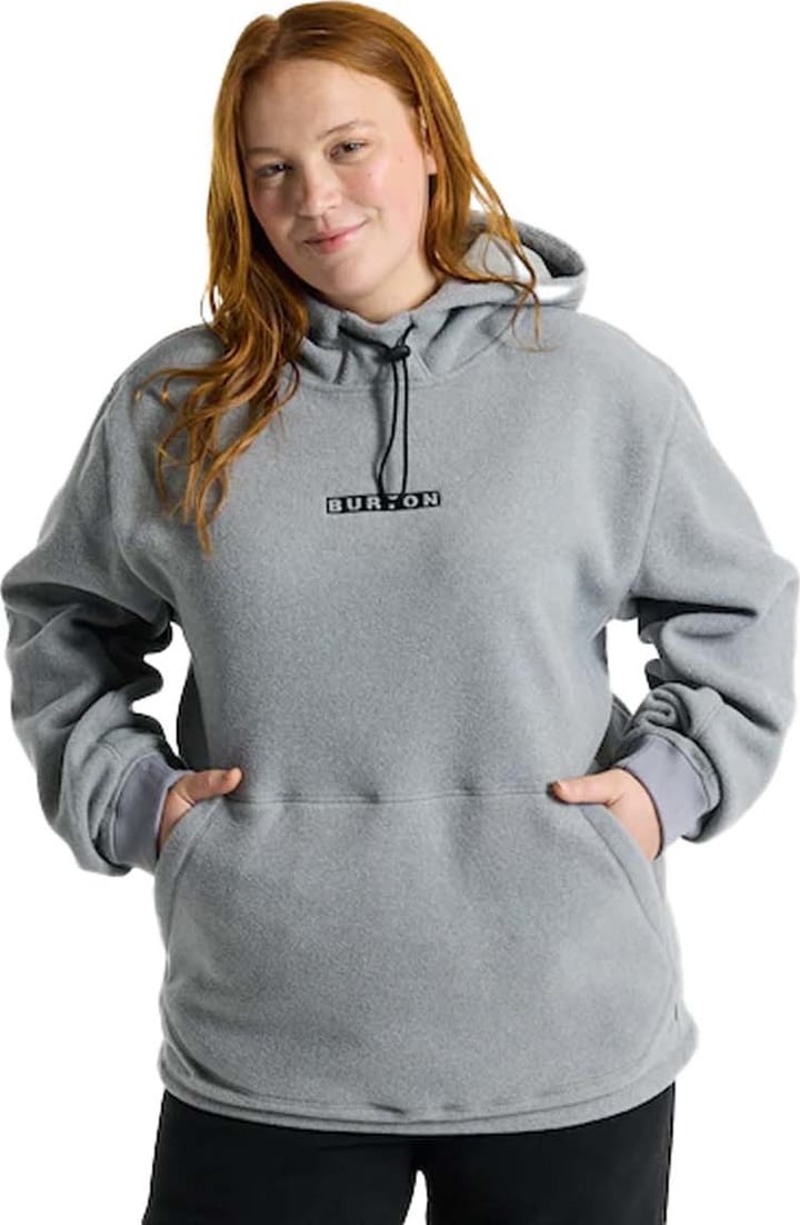 Burton Cinder Hooded Pullover Gray Heather Burton