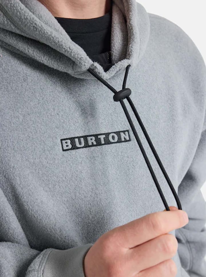 Burton Cinder Hooded Pullover Gray Heather Burton