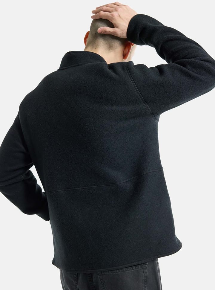 Burton Mens Cinder Full-Zip True Black Burton Burton Mens Cinder Full-Zip True Black Burton