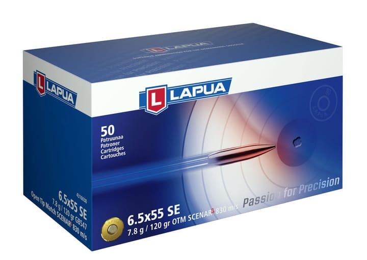 Lapua Lapua 6,5x55 8,8g 800 M/S Scenar L, 50-Pack Lapua
