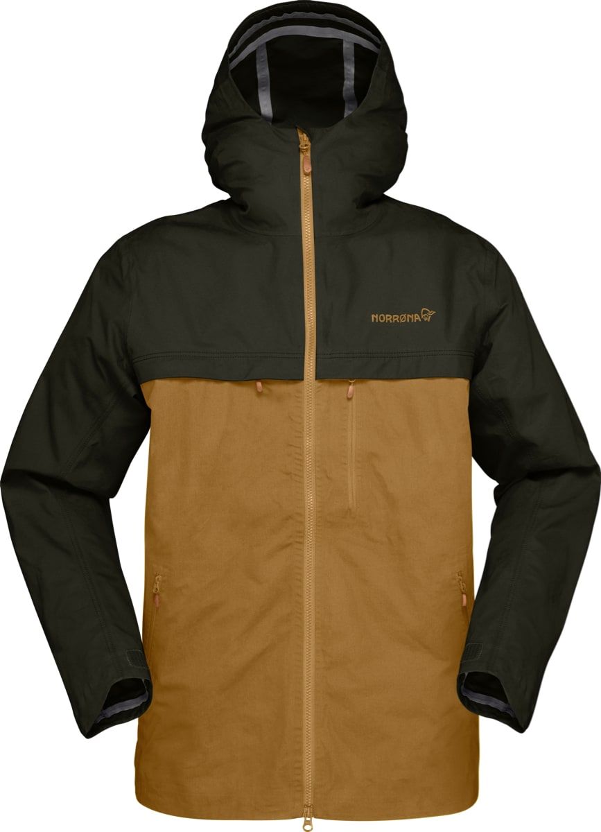 Norrøna Svalbard Cotton Jacket (M) Rosin/Camelflage