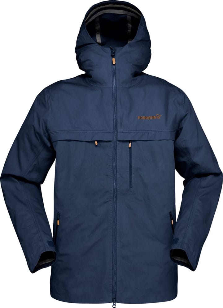 Norrøna Svalbard Cotton Jacket (M) Indigo Night Norrøna