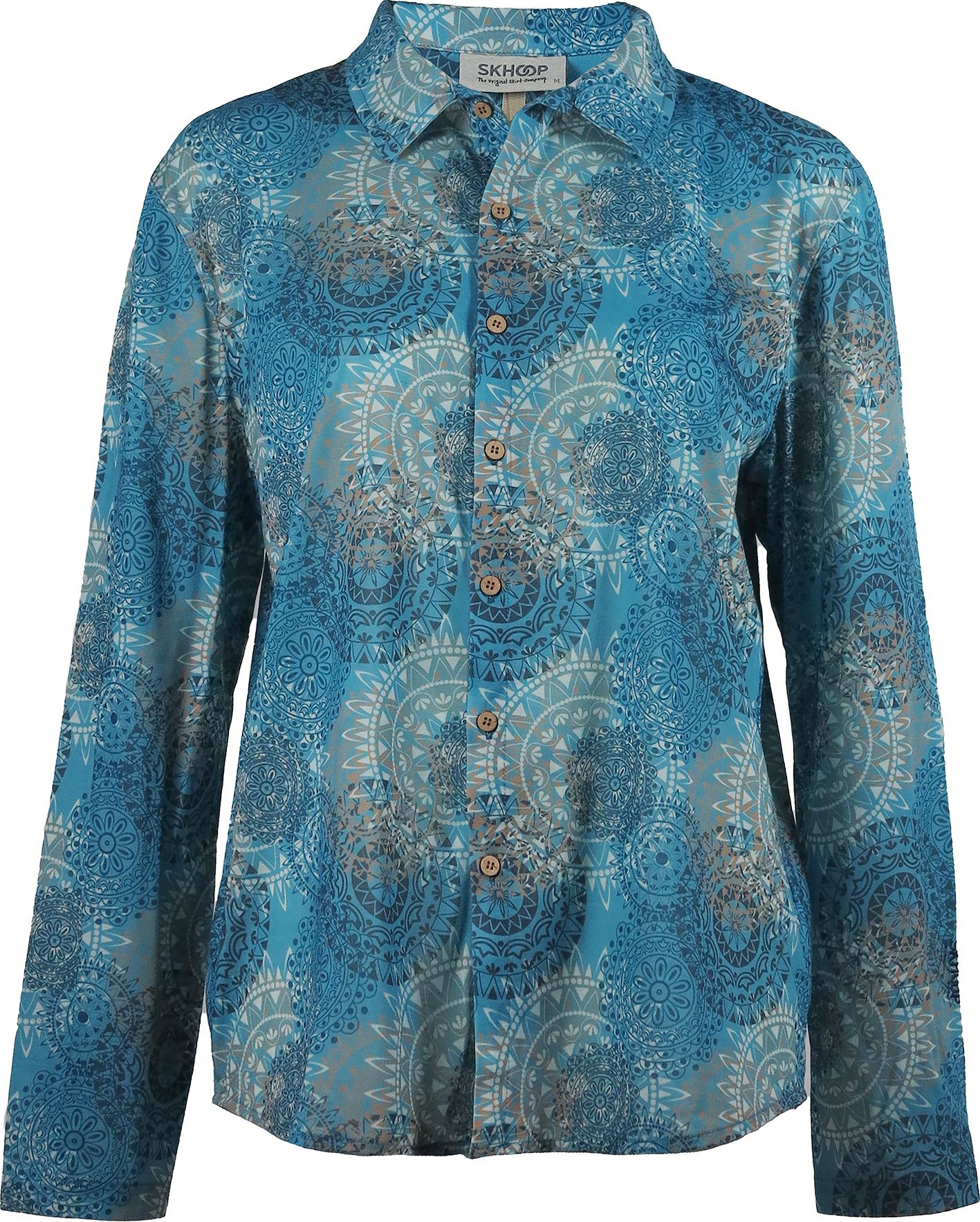 Skhoop Women's Flora Shirt Denim Blue