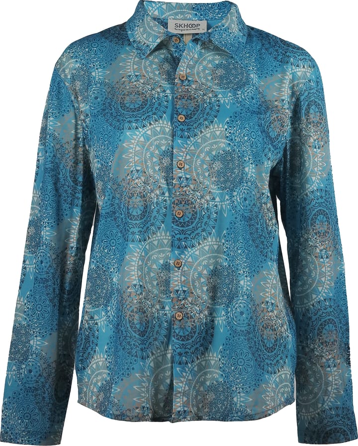 Skhoop Women's Flora Shirt Denim Blue Skhoop