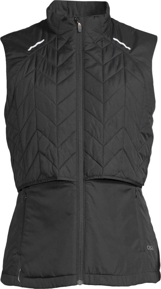 Casall Quilted Running Vest Black Casall