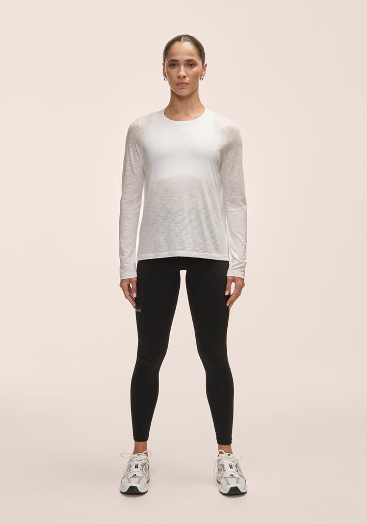 Casall Women's Soft Texture Long Sleeve White Casall