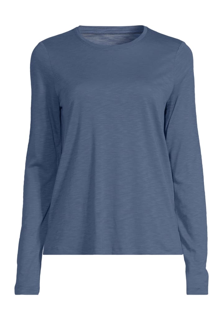 Casall Women's Soft Texture Long Sleeve Blue Shadow Casall