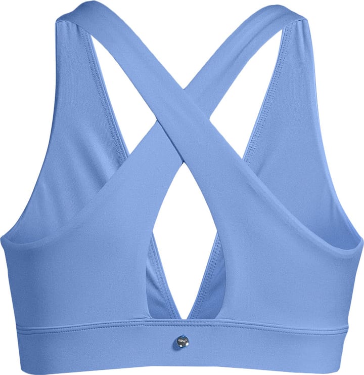 Casall Women's V-Neck Crossback Bikini Top Riviera Blue Casall