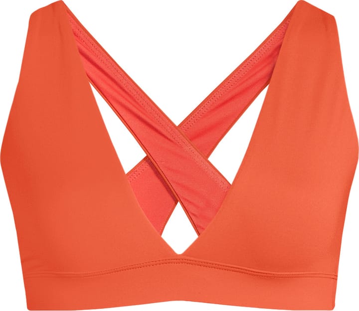 Casall Women's V-Neck Crossback Bikini Top Sunrise Casall