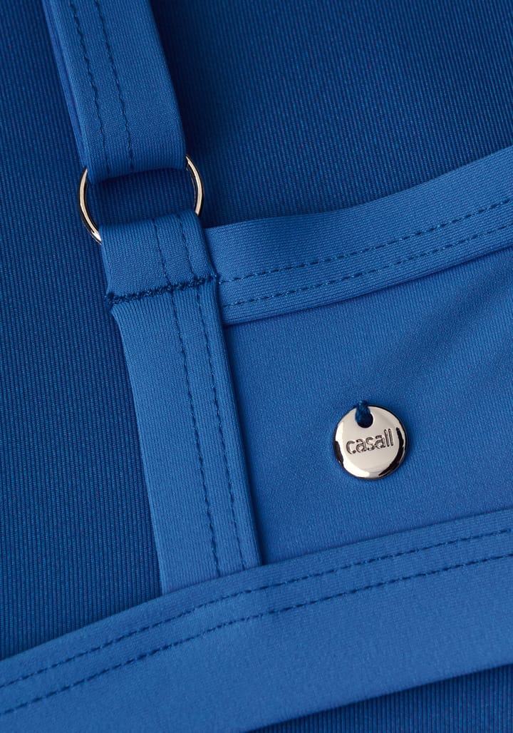 Casall Women's Overlap Bikini Top Blue Teel Casall