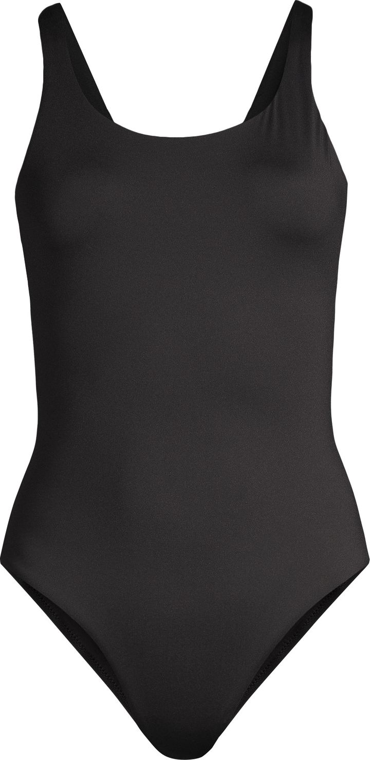 Casall Women's Deep Racerback Swim Suit Black Casall