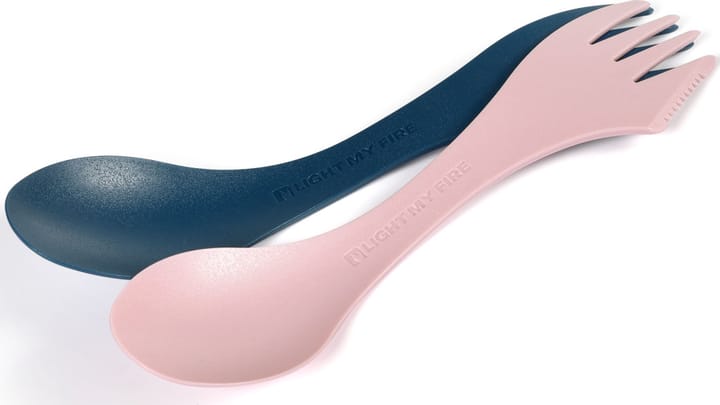Light My Fire Spork Original Bio 2-pack  Hazyblue/dustypink Light My Fire