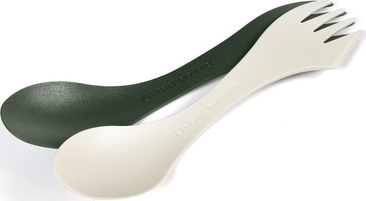 Light My Fire Spork Original Bio 2-pack Sagegreen/cream Light My Fire