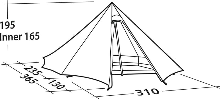 Robens Venturer 4 LW Light Green Robens