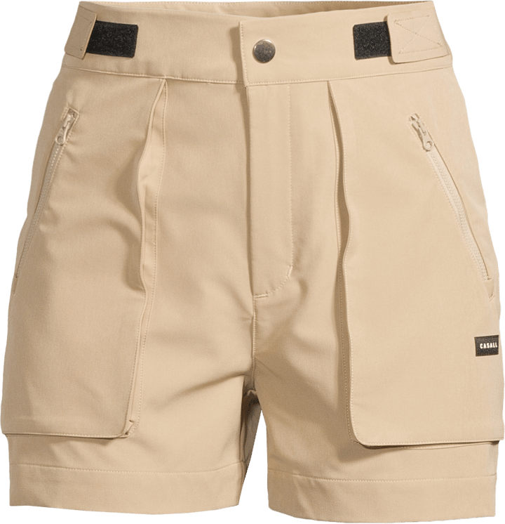 Casall Women's Outdoor Active Shorts Dark Sand Casall