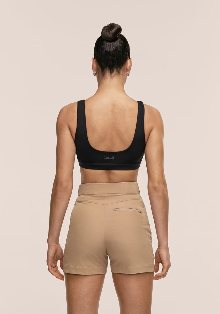 Casall Women's Outdoor Active Shorts Dark Sand Casall