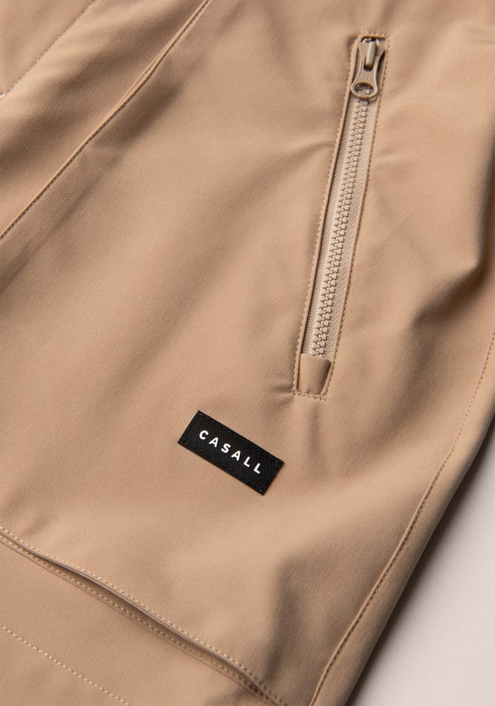 Casall Women's Outdoor Active Shorts Dark Sand Casall