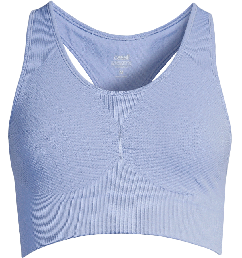 Casall Seamless Soft Sports Bra Breeze Blue