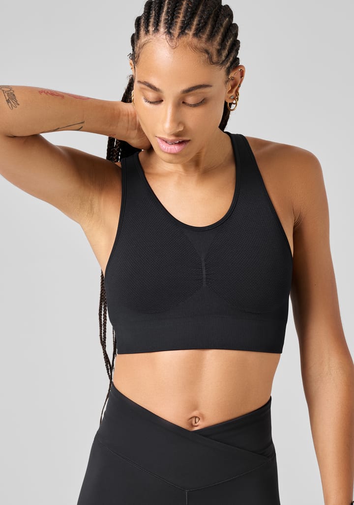 Casall Seamless Soft Sports Bra Black Casall