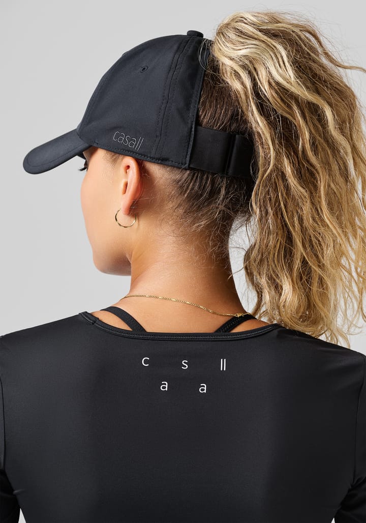 Casall Women's Performance High Ponytail Cap Black Casall Casall Women's Performance High Ponytail Cap Black Casall