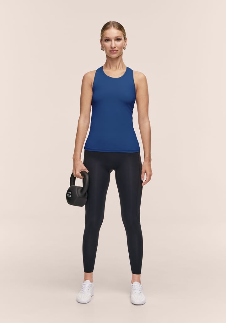 Casall Women's Essential Racerback Tank Digital Blue Casall