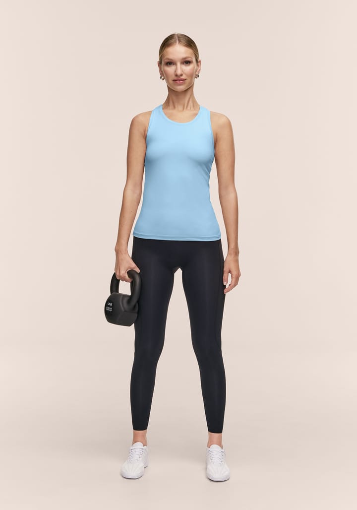 Casall Women's Essential Racerback Tank Blue Lagoon Casall