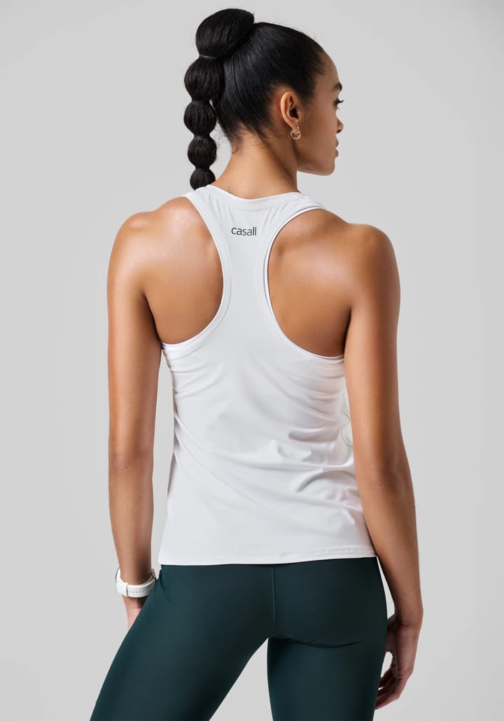 Casall Women's Essential Racerback Tank White Casall Casall Women's Essential Racerback Tank White Casall