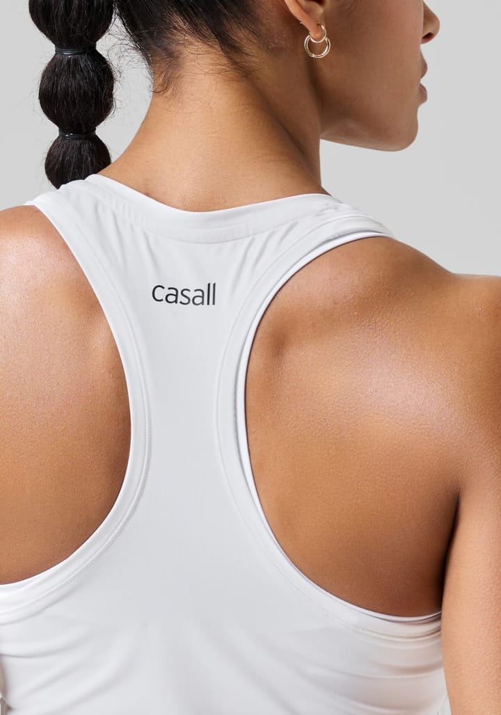 Casall Women's Essential Racerback Tank White Casall Casall Women's Essential Racerback Tank White Casall