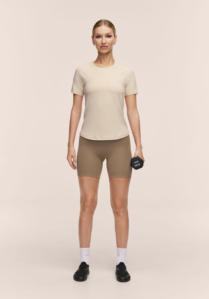 Casall Women's Essential Tee Ecru Casall