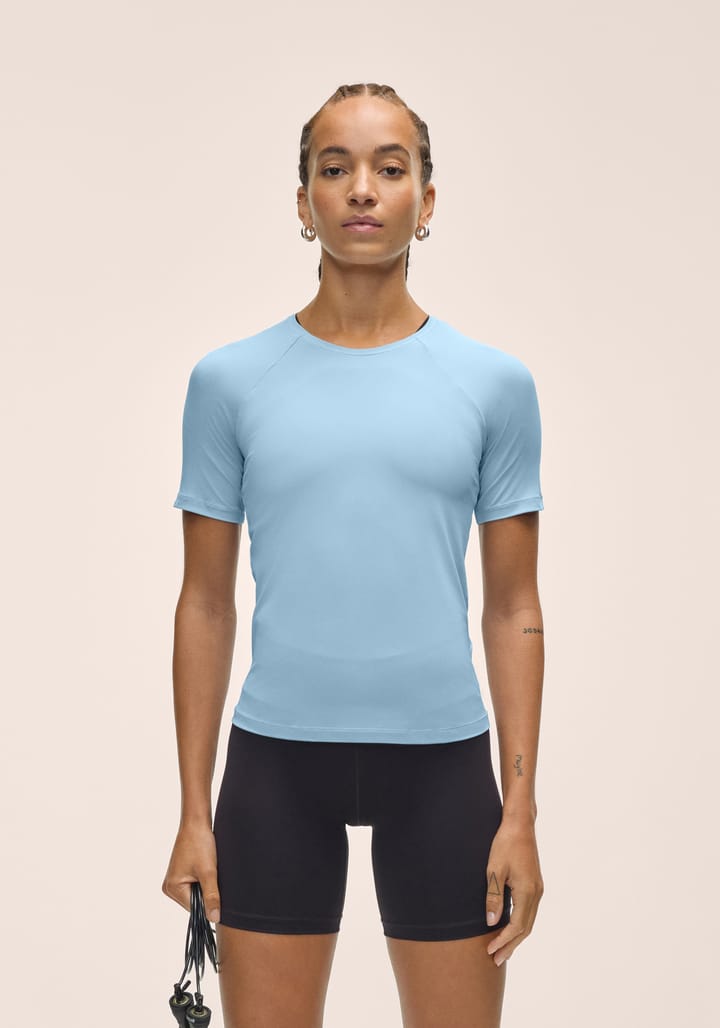 Casall Women's Essential Tee Blue Lagoon Casall