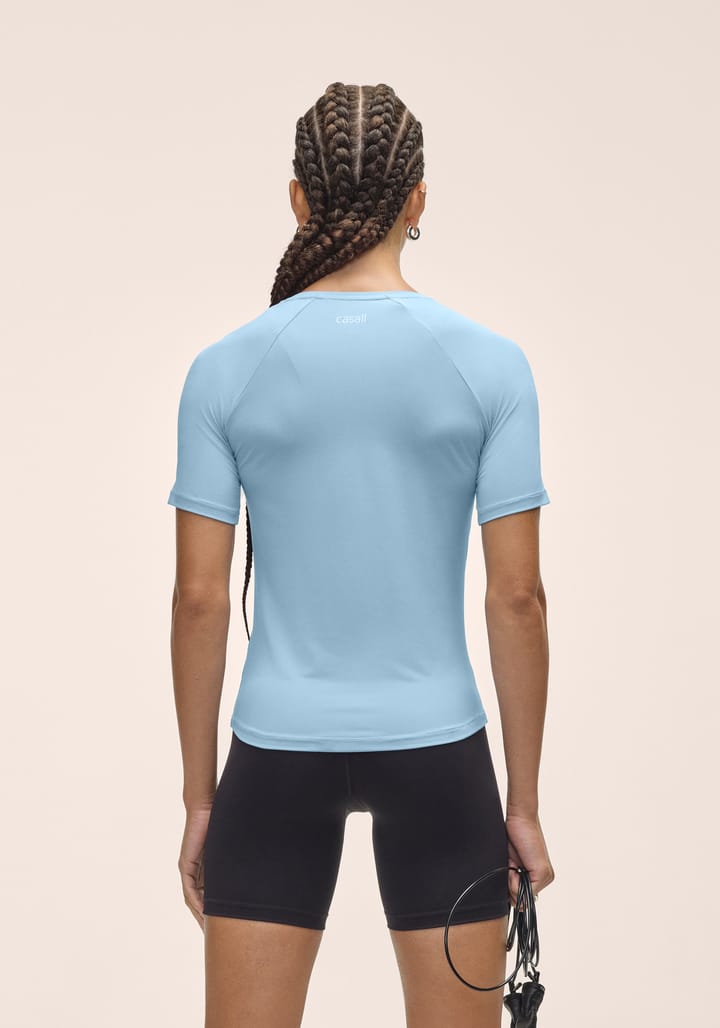 Casall Women's Essential Tee Blue Lagoon Casall