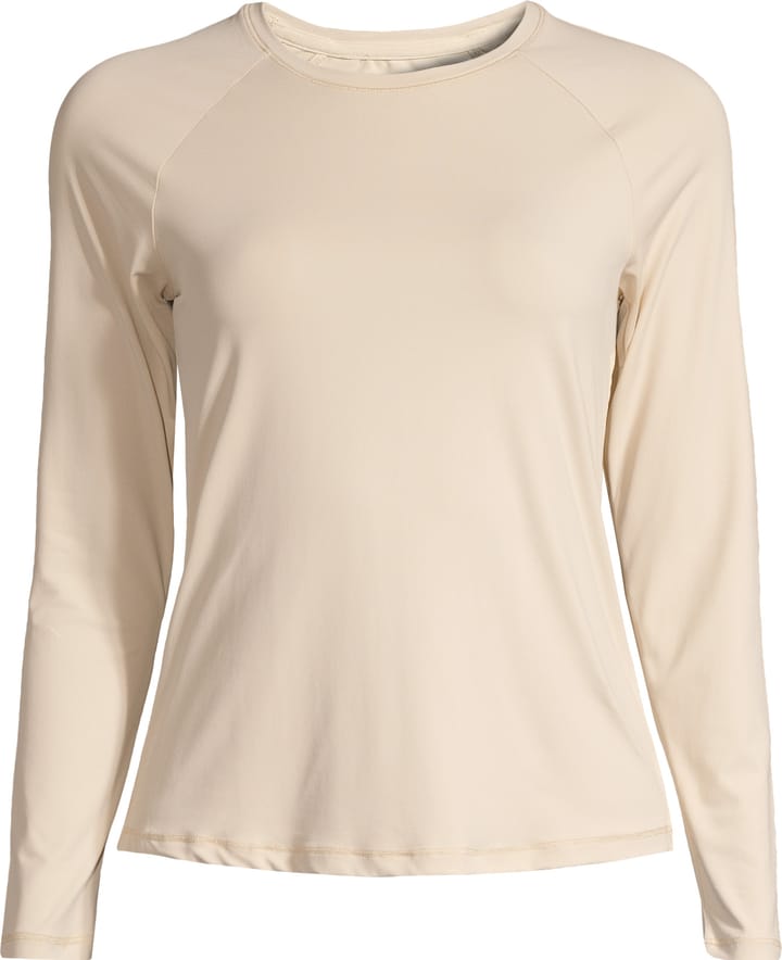Casall Women's Essential Long Sleeve Ecru Casall