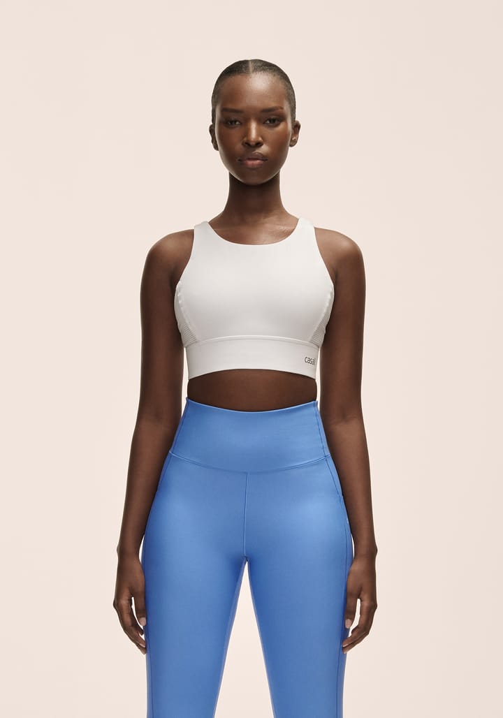 Casall Women's Iconic Adjustable Sports Bra White Casall