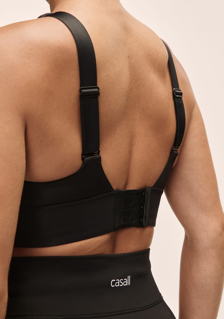 Casall Women's Iconic Adjustable Sports Bra Black Casall