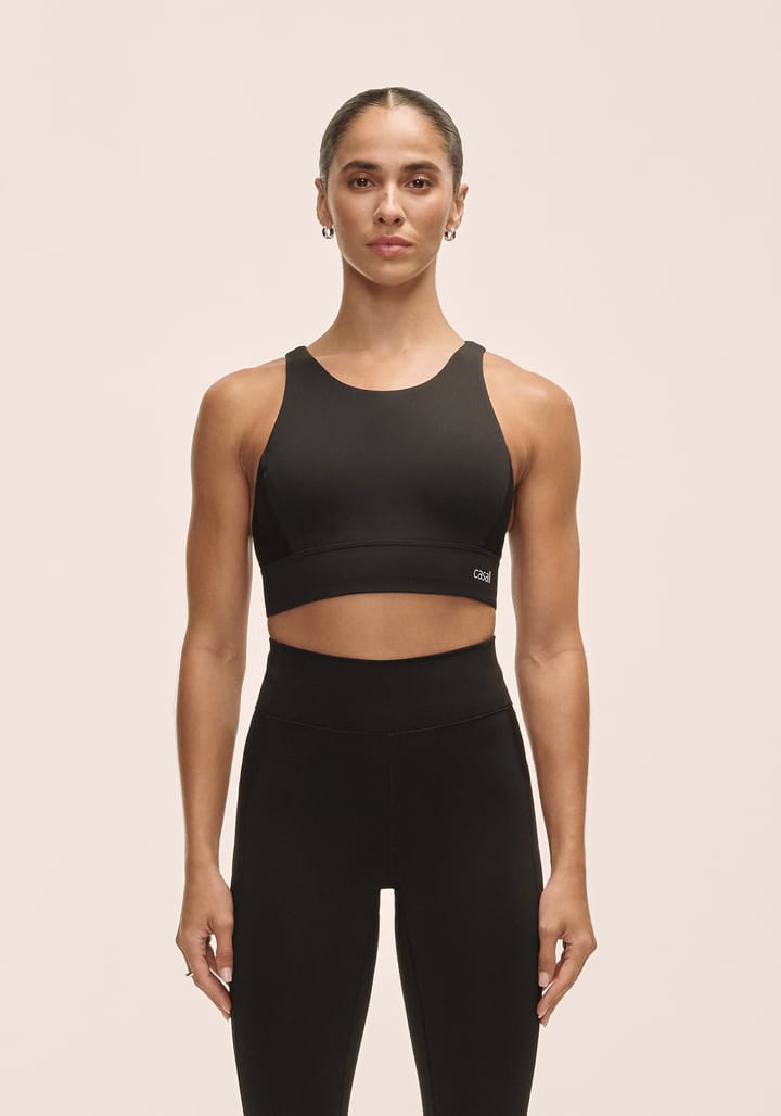 Casall Women's Iconic Adjustable Sports Bra Black Casall Casall Women's Iconic Adjustable Sports Bra Black Casall