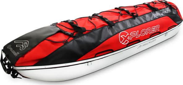 Fjellpulken Xplorer Expedition 168 Pulk Red Pulkat OneSize