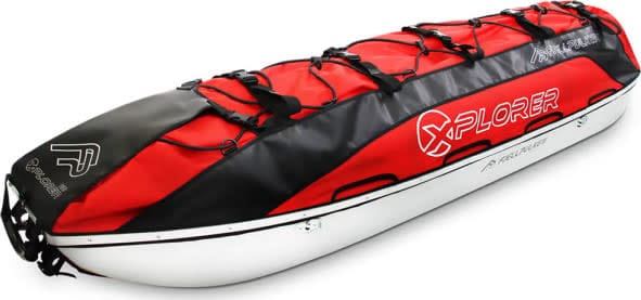 Fjellpulken Xplorer Expedition Pulk Red