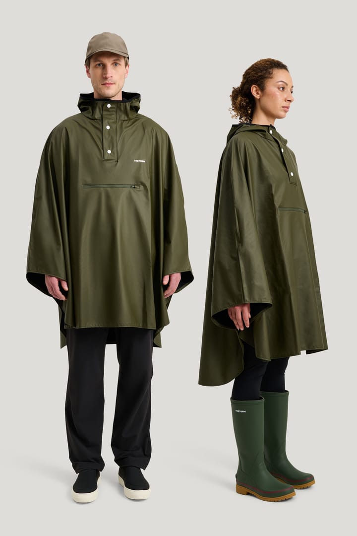 Tretorn PU Light Rainponcho Forest Green Tretorn