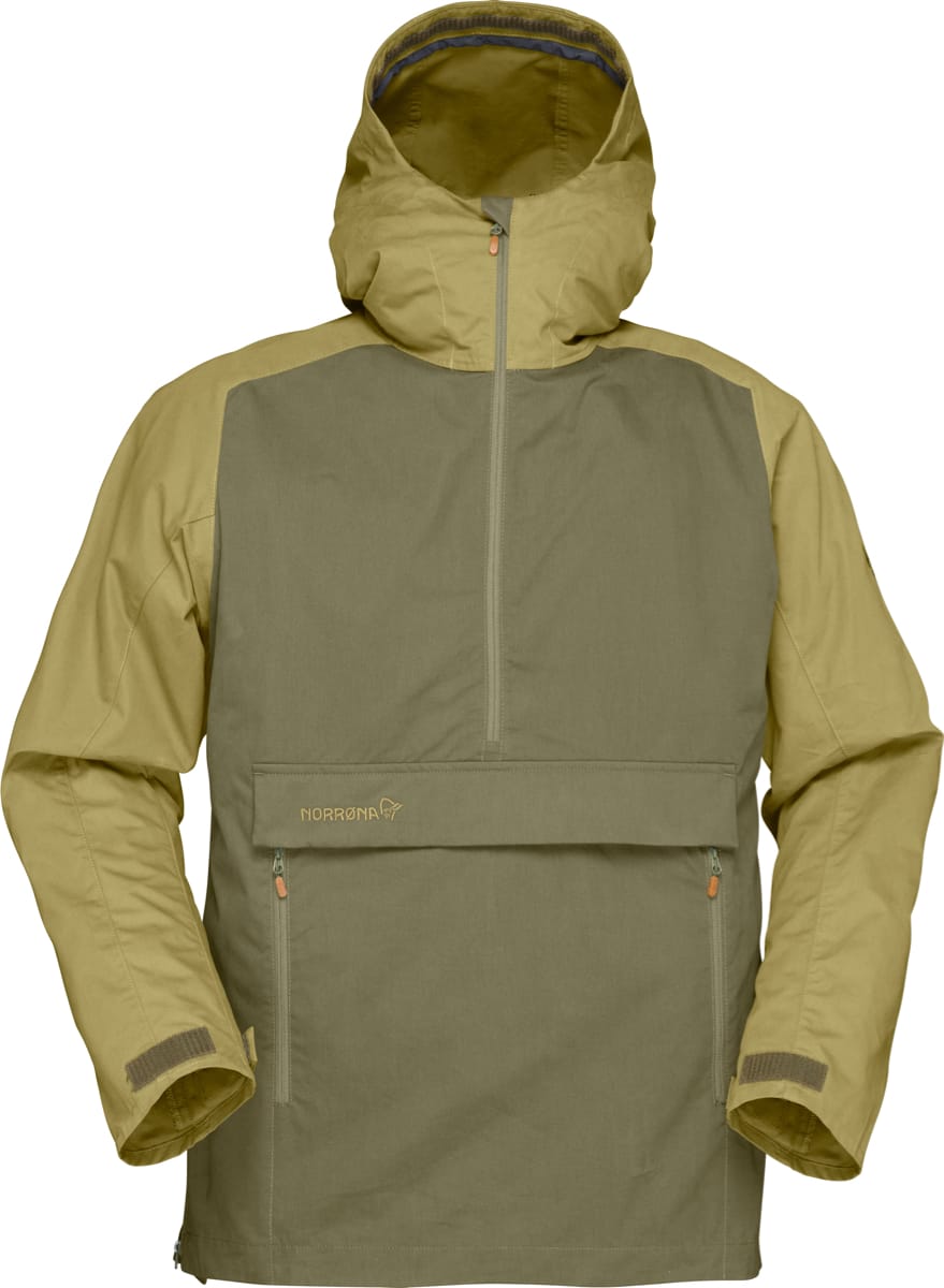 Norrøna Svalbard Cotton Anorak (M) Olive Drab