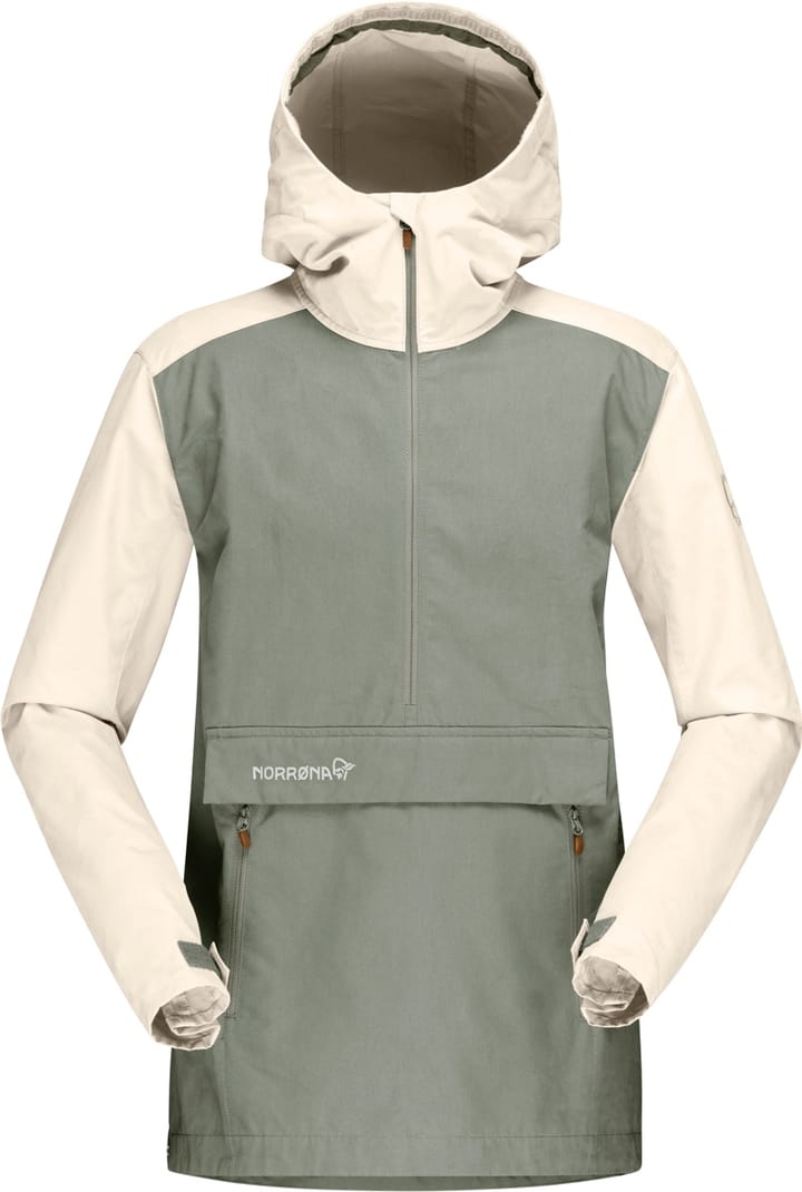 Norrøna Svalbard Cotton Anorak (W) Ecru/Sandstone Norrøna