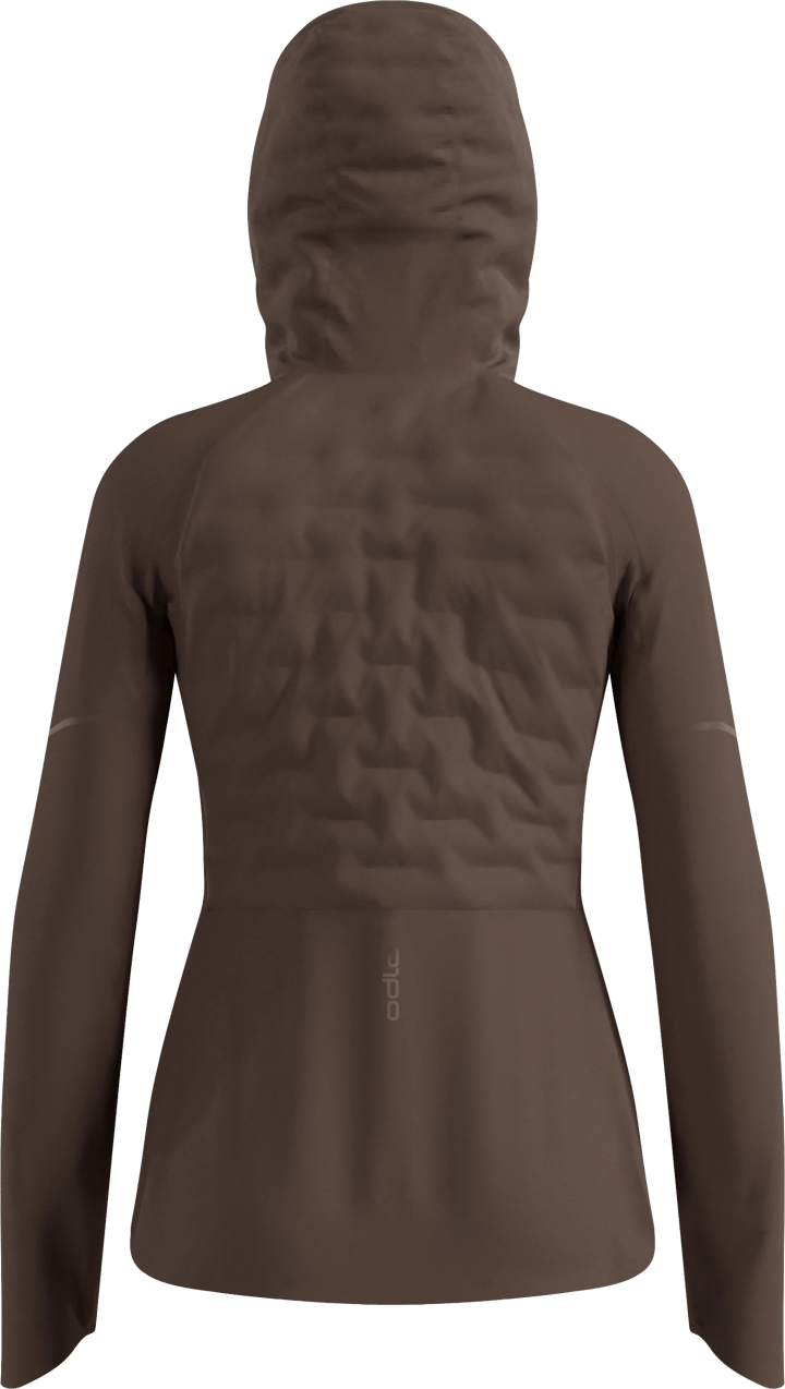 Odlo Women's Zeroweight Insulator Running Jacket Brown Granite Odlo