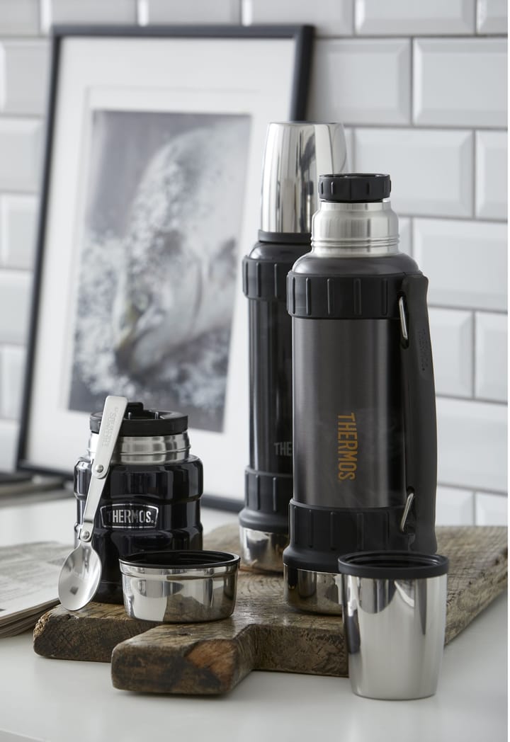 Thermos Work Berverage Flask Black 1,2L Thermos