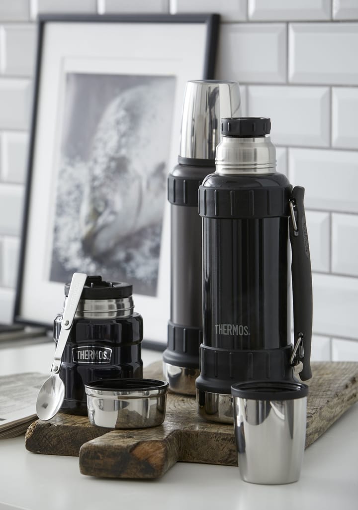 Thermos Work Berverage Flask Black 1,2L Thermos