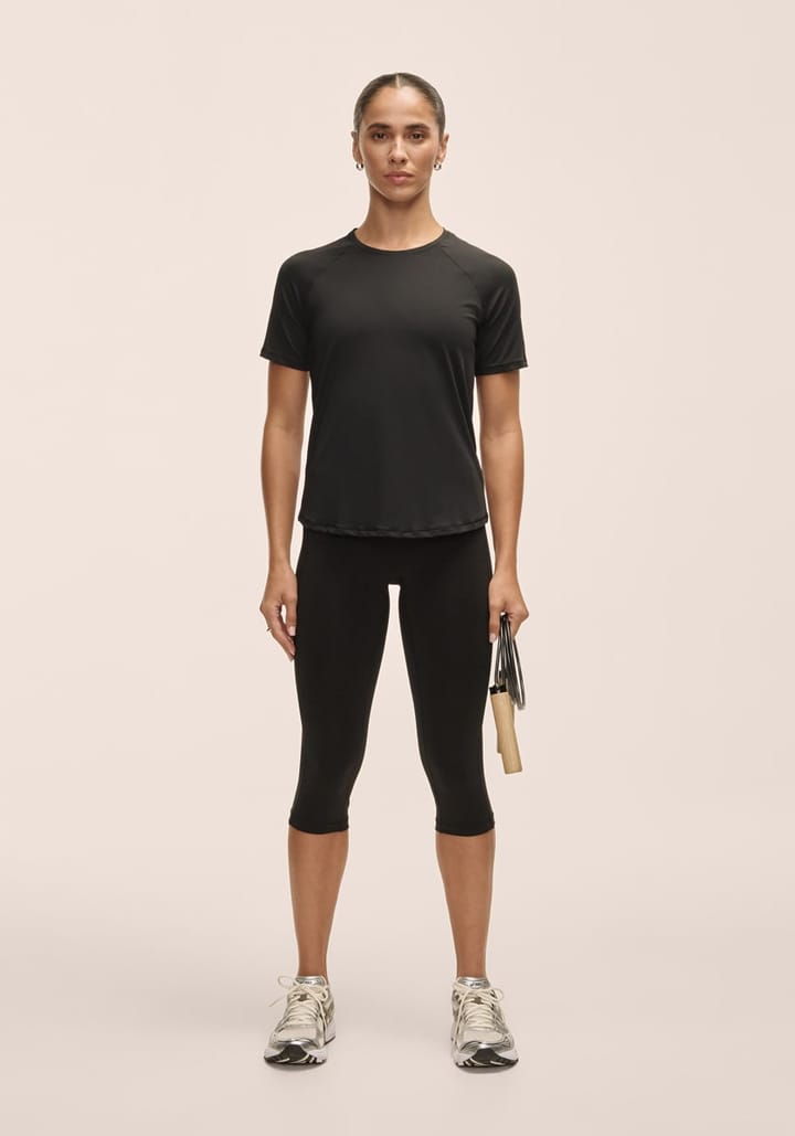 Casall Essentials 3/4 Tights Black Casall Casall Essentials 3/4 Tights Black Casall