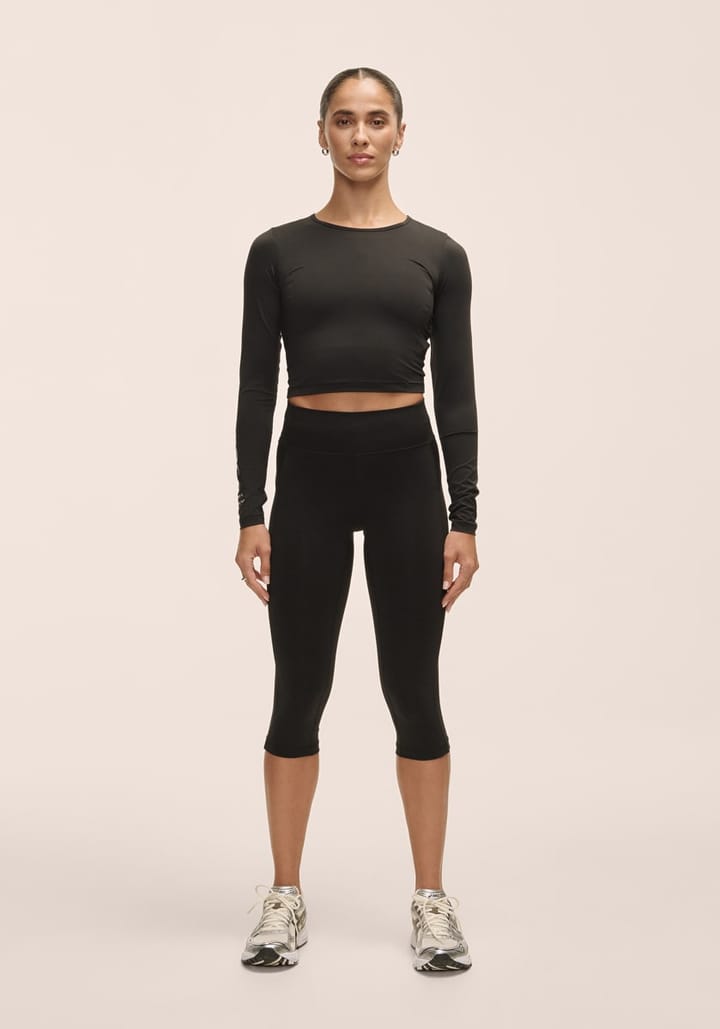 Casall Essentials 3/4 Tights Black Casall Casall Essentials 3/4 Tights Black Casall